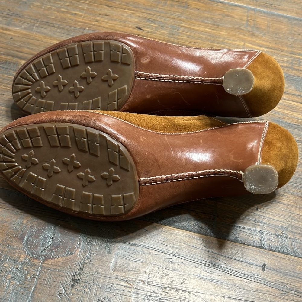 Vintage Cole Haan Devon Clog Mules Size 9B - Picture 7 of 9